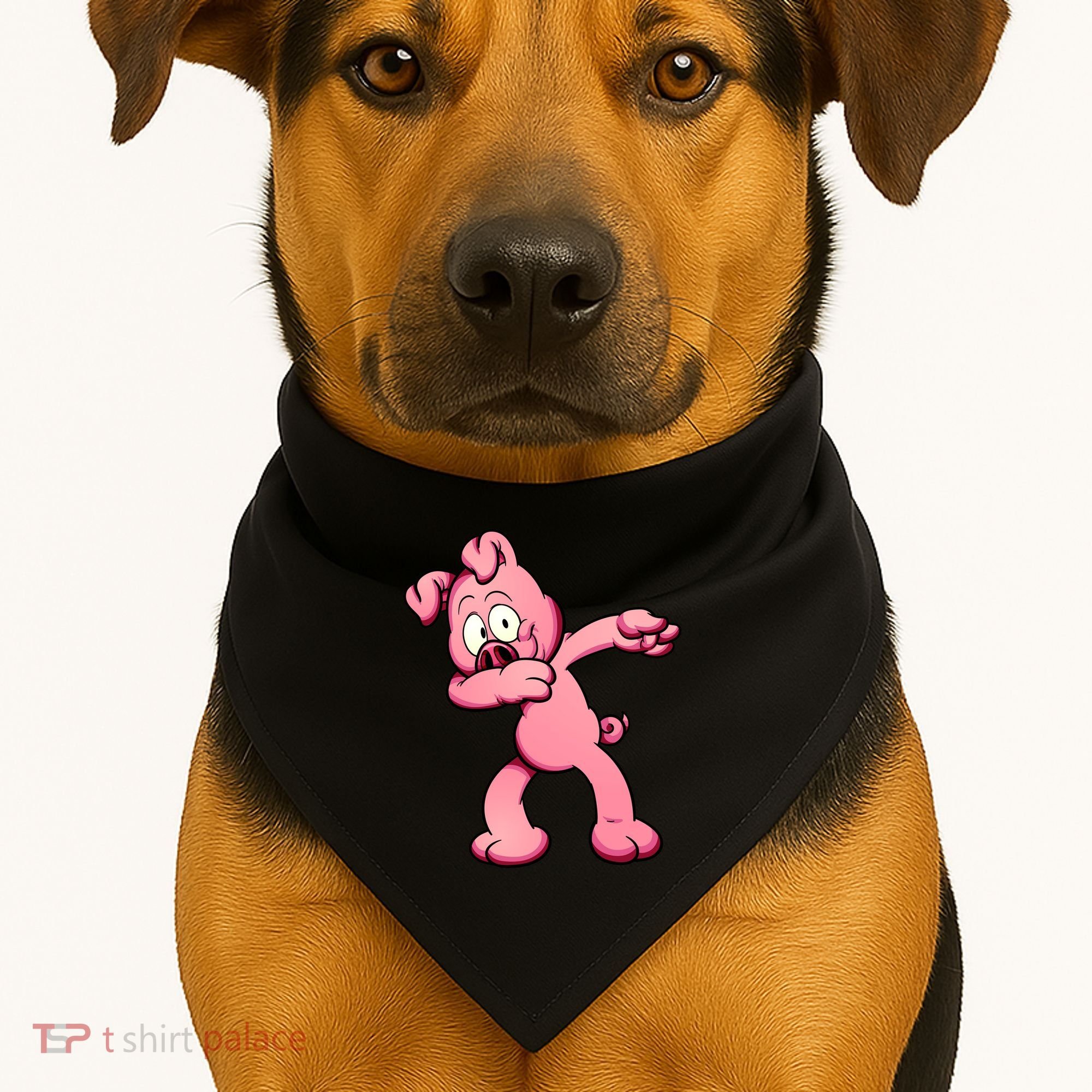 Dabbing Pig USA-Made Doggie Bandana