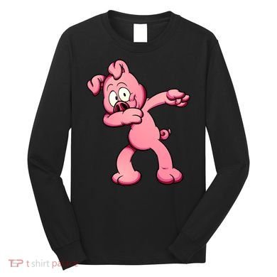 Dabbing Pig Long Sleeve Shirt