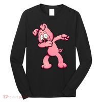 Dabbing Pig Long Sleeve Shirt thumb 0