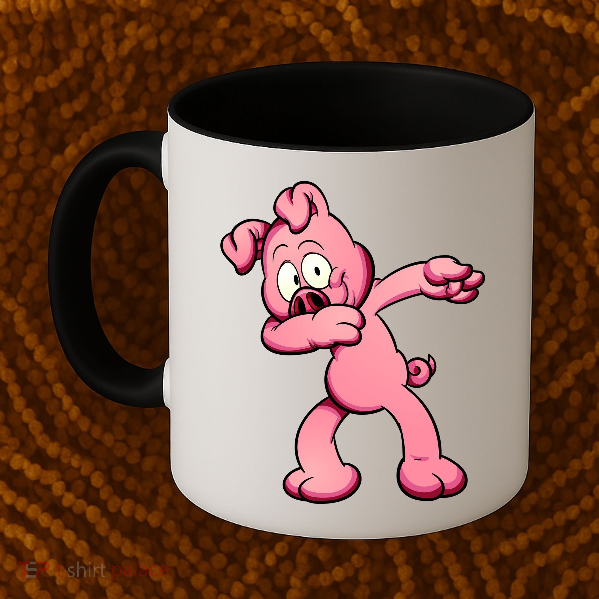 Dabbing Pig Coffee Mug