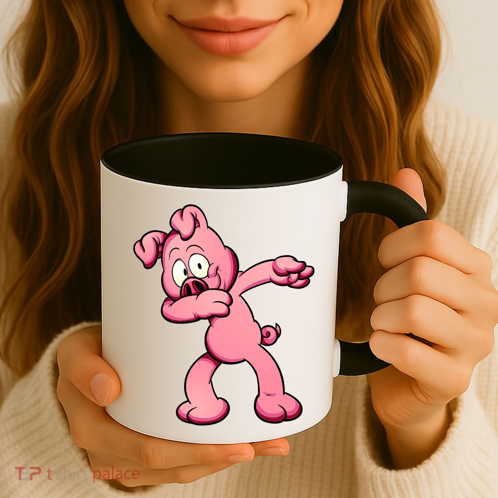 Dabbing Pig Coffee Mug