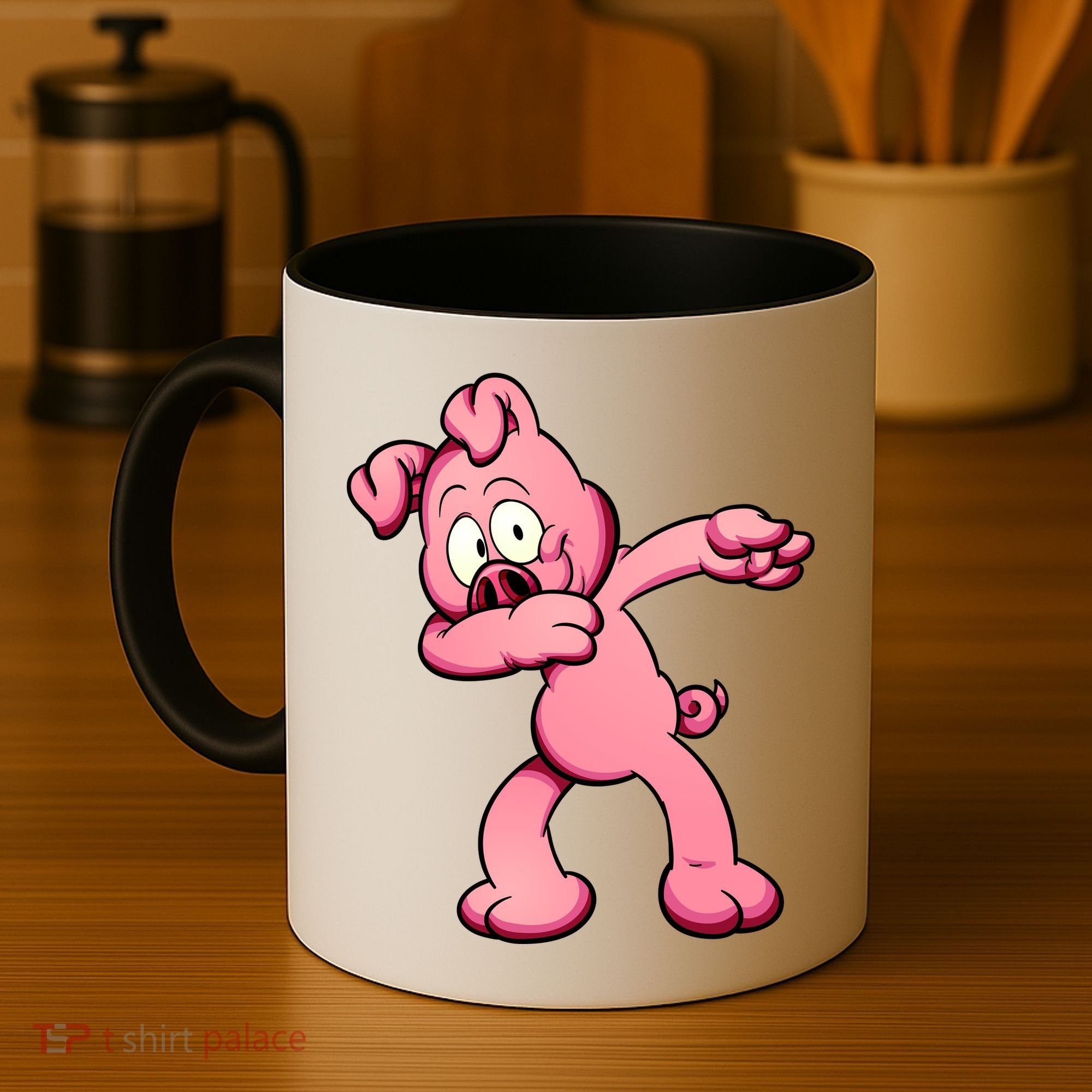 Dabbing Pig Coffee Mug