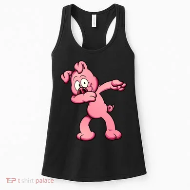 Dabbing Pig Women's Tank Top