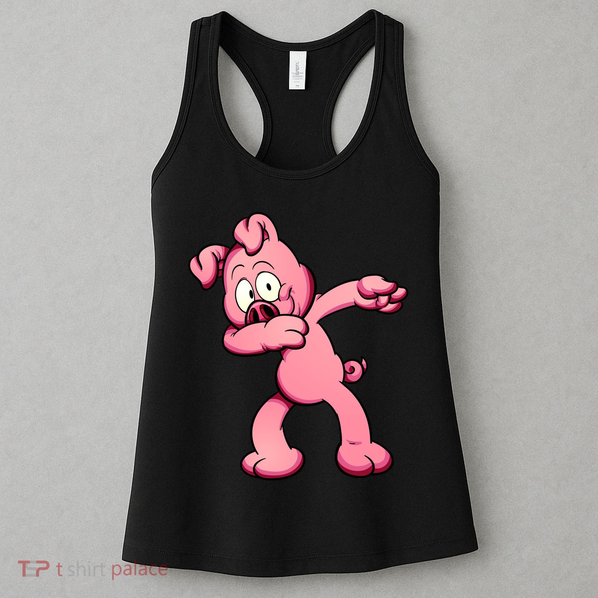 Dabbing Pig Women's Tank Top