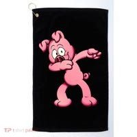 Dabbing Pig Golf Towel thumb 0