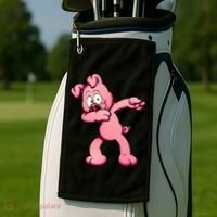 Dabbing Pig Golf Towel thumb 2