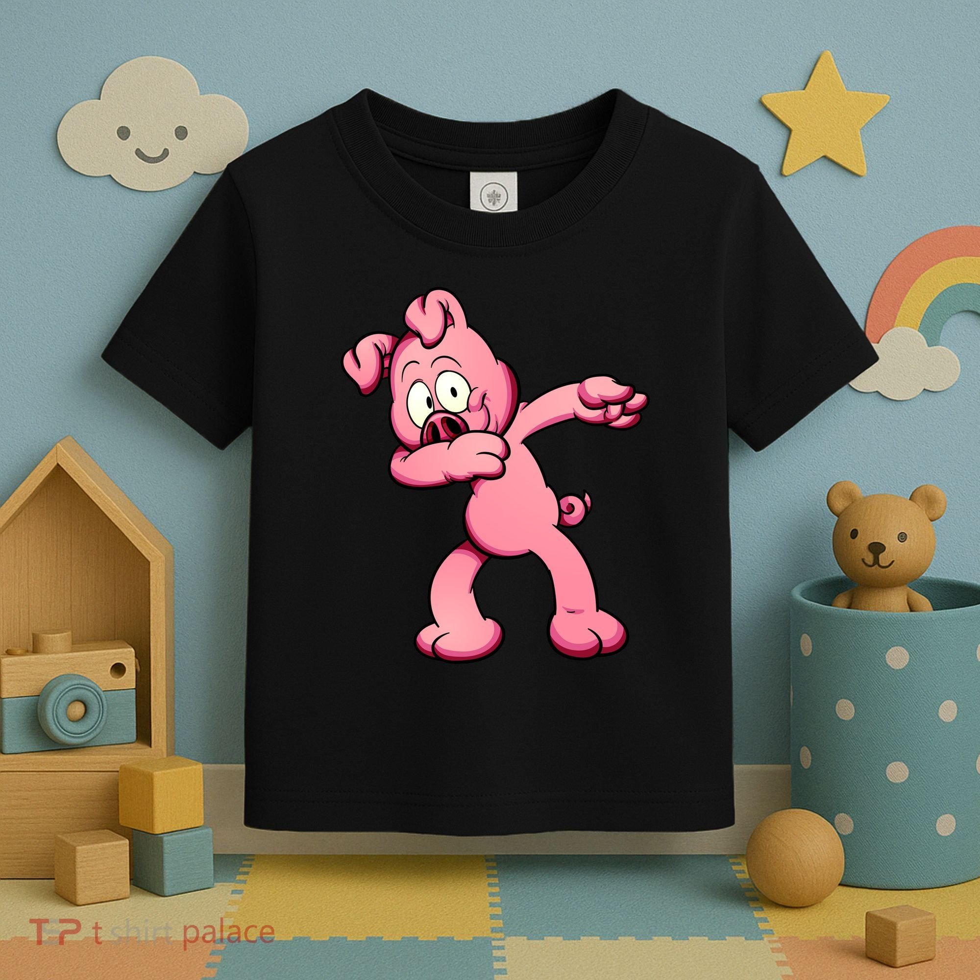 Dabbing Pig Toddler T-Shirt