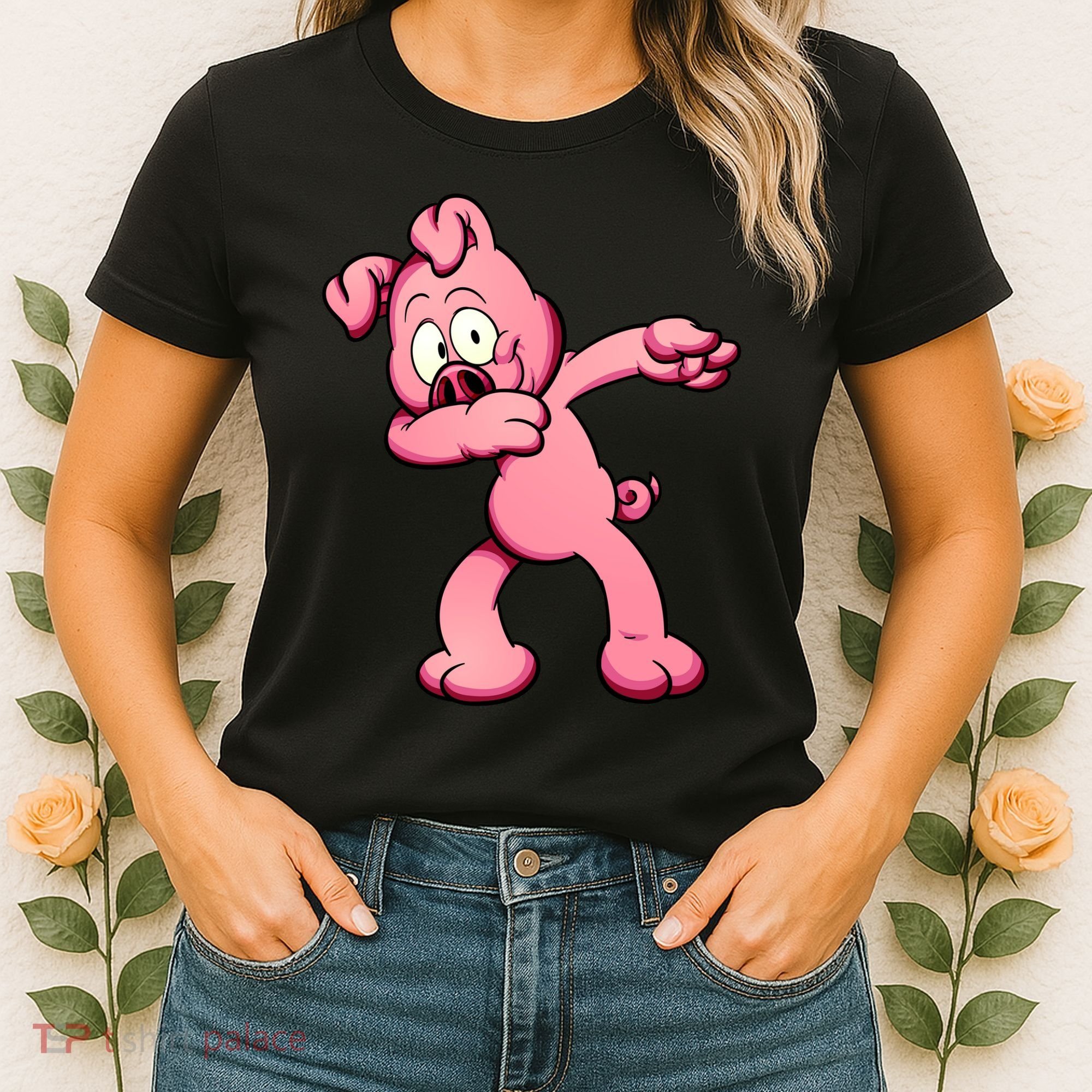 Dabbing Pig Women's T-Shirt