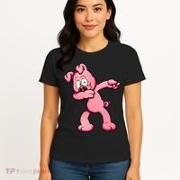 Dabbing Pig Women's T-Shirt thumb 4