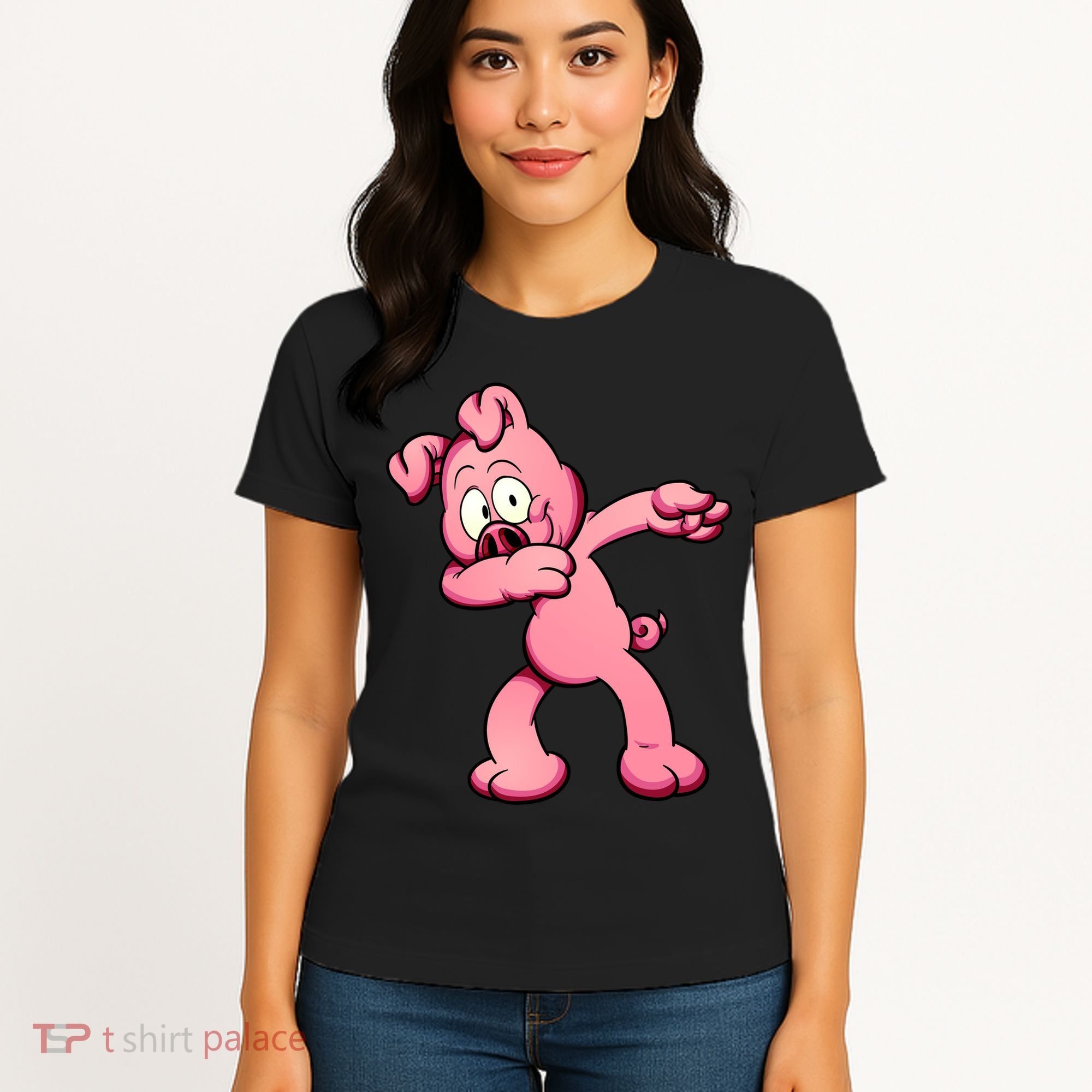 Dabbing Pig Women's T-Shirt