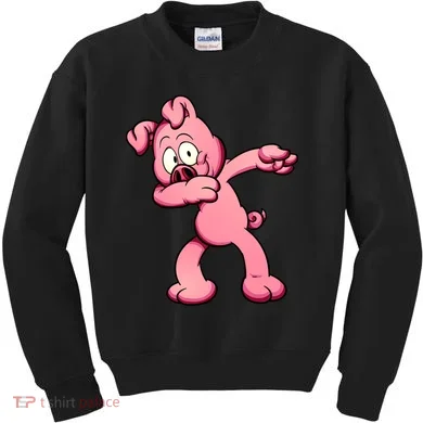 Dabbing Pig Kids Sweatshirt