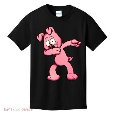 Dabbing Pig Kids T-Shirt