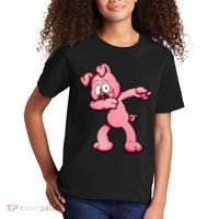 Dabbing Pig Kids T-Shirt thumb 2