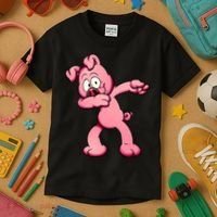 Dabbing Pig Kids T-Shirt thumb 3