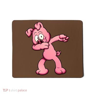 Dabbing Pig Mousepad