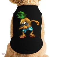 Dabbing Pineapple Doggie Tank thumb 0