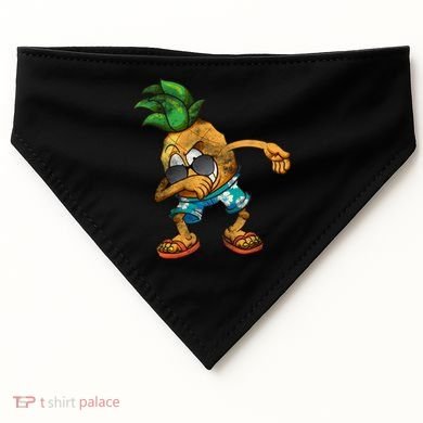 Dabbing Pineapple USA-Made Doggie Bandana
