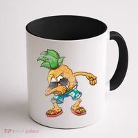 Dabbing Pineapple Coffee Mug thumb 1
