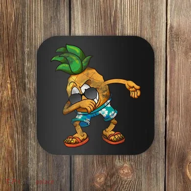 Dabbing Pineapple Coaster
