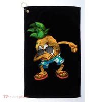 Dabbing Pineapple Golf Towel thumb 0