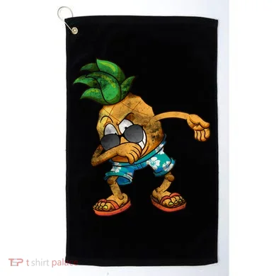 Dabbing Pineapple Golf Towel