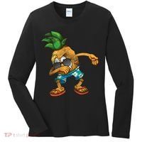 Dabbing Pineapple Women's Long Sleeve Shirt thumb 0