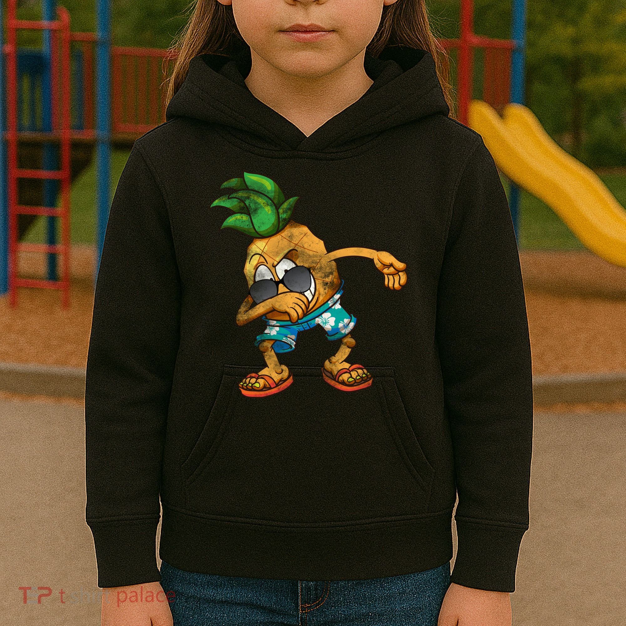 Dabbing Pineapple Kids Hoodie