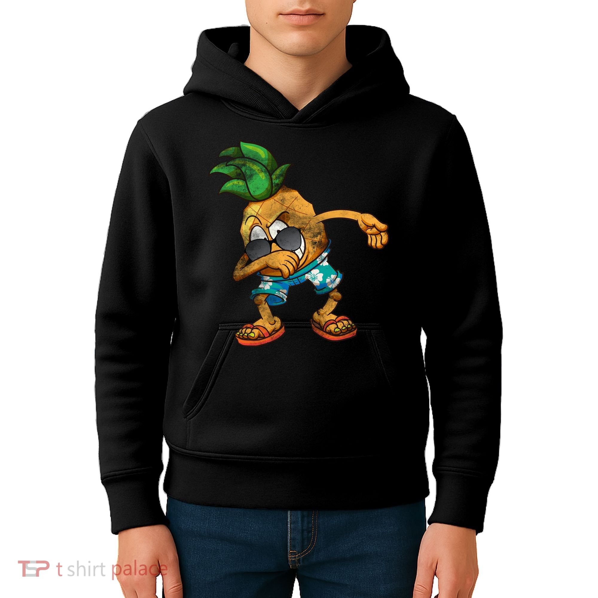 Dabbing Pineapple Kids Hoodie