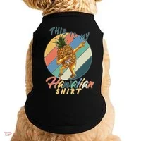 Dabbing Pineapple This Is My Hawaiian Doggie Tank thumb 0