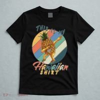 Dabbing Pineapple This Is My Hawaiian T-Shirt thumb 5