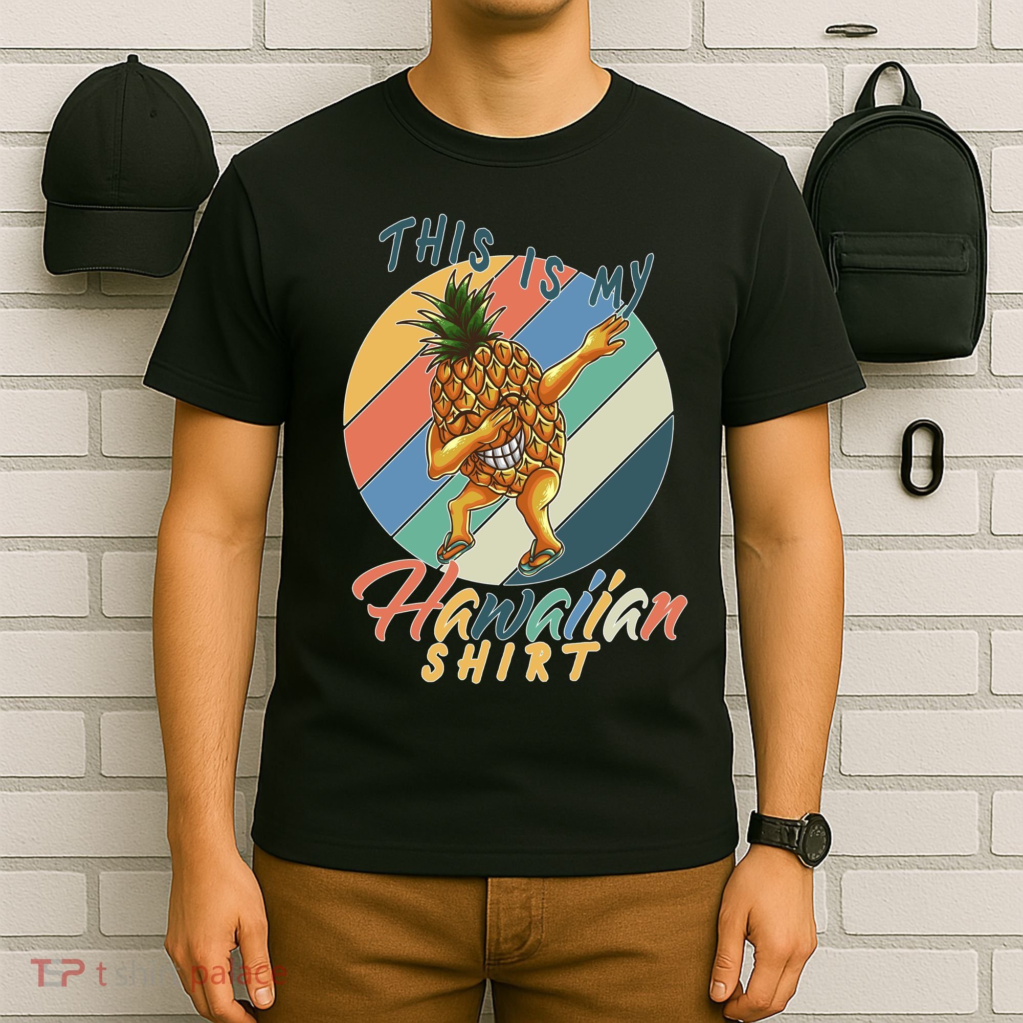 Dabbing Pineapple This Is My Hawaiian T-Shirt