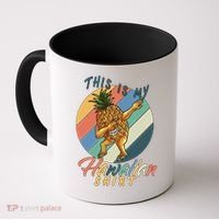Dabbing Pineapple This Is My Hawaiian Coffee Mug thumb 0