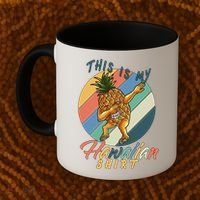 Dabbing Pineapple This Is My Hawaiian Coffee Mug thumb 2