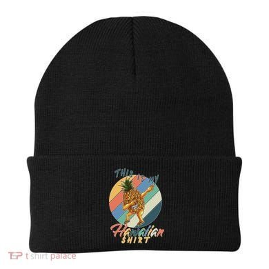 Dabbing Pineapple This Is My Hawaiian Beanie