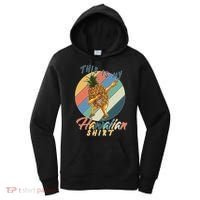 Dabbing Pineapple This Is My Hawaiian Women's Hoodie thumb 0