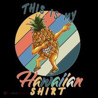 Dabbing Pineapple This Is My Hawaiian Toddler Hoodie thumb 2