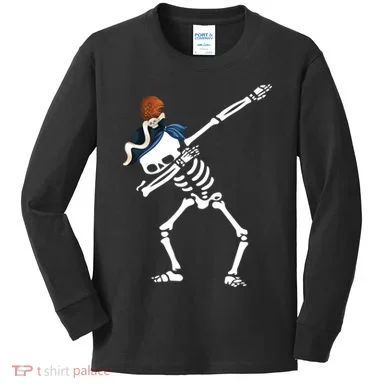 Dabbing Pirate Dab Kids Long Sleeve Shirt