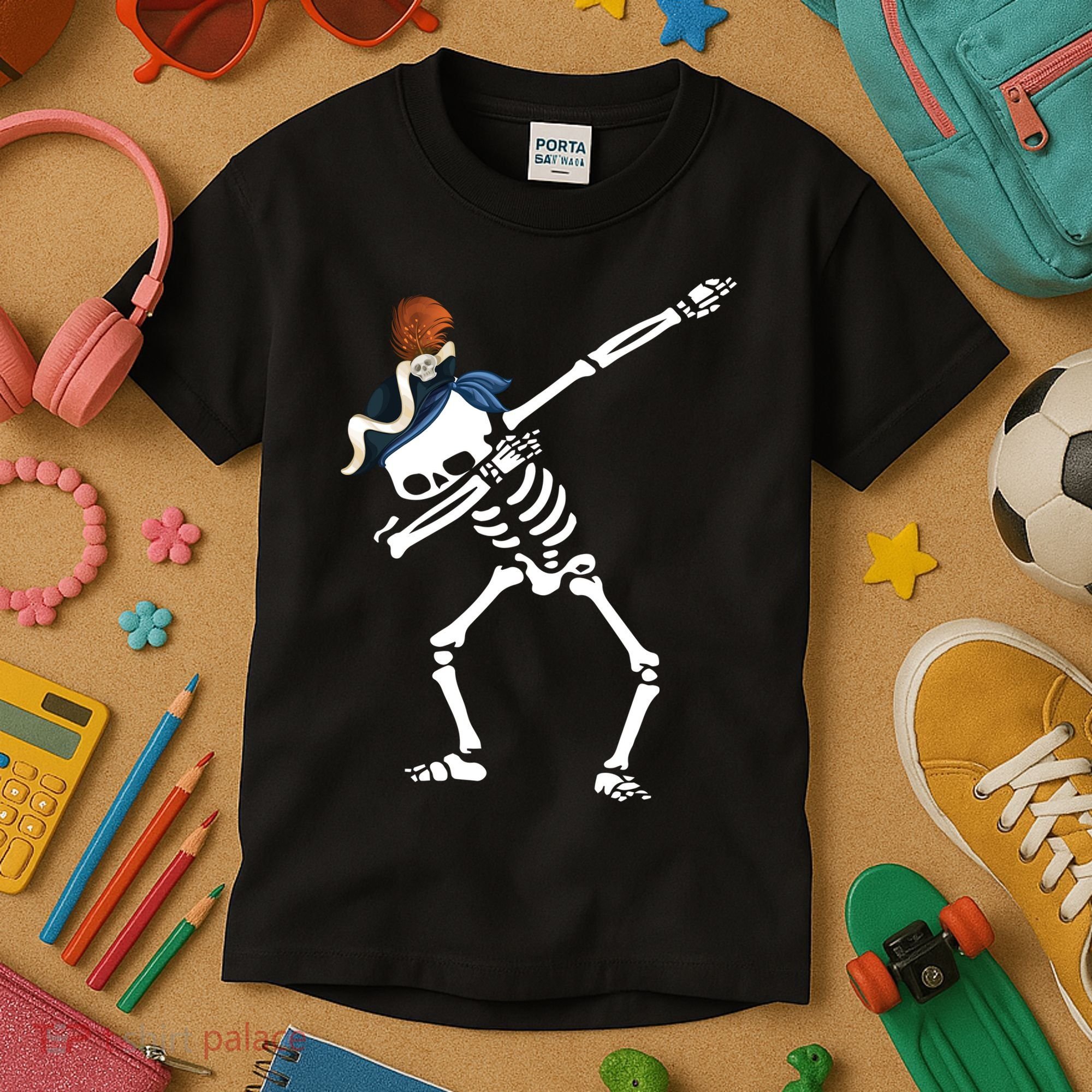 Dabbing Pirate Dab Kids T-Shirt