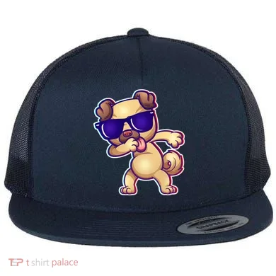 Dabbing Pub Flat Bill Trucker Hat