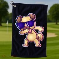 Dabbing Pub Golf Towel thumb 1