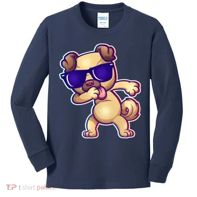 Dabbing Pub Kids Long Sleeve Shirt