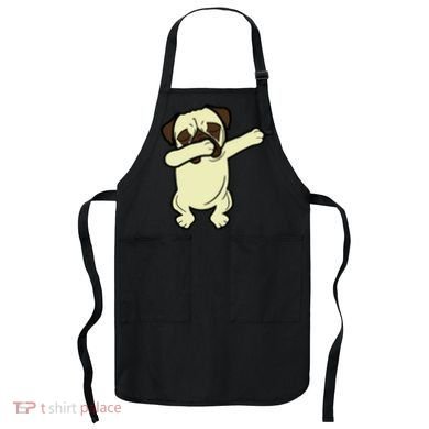 Dabbing Pug Doing the Dab Apron