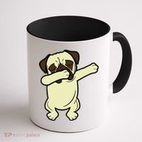 Dabbing Pug Doing the Dab Coffee Mug thumb 1