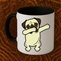 Dabbing Pug Doing the Dab Coffee Mug thumb 2
