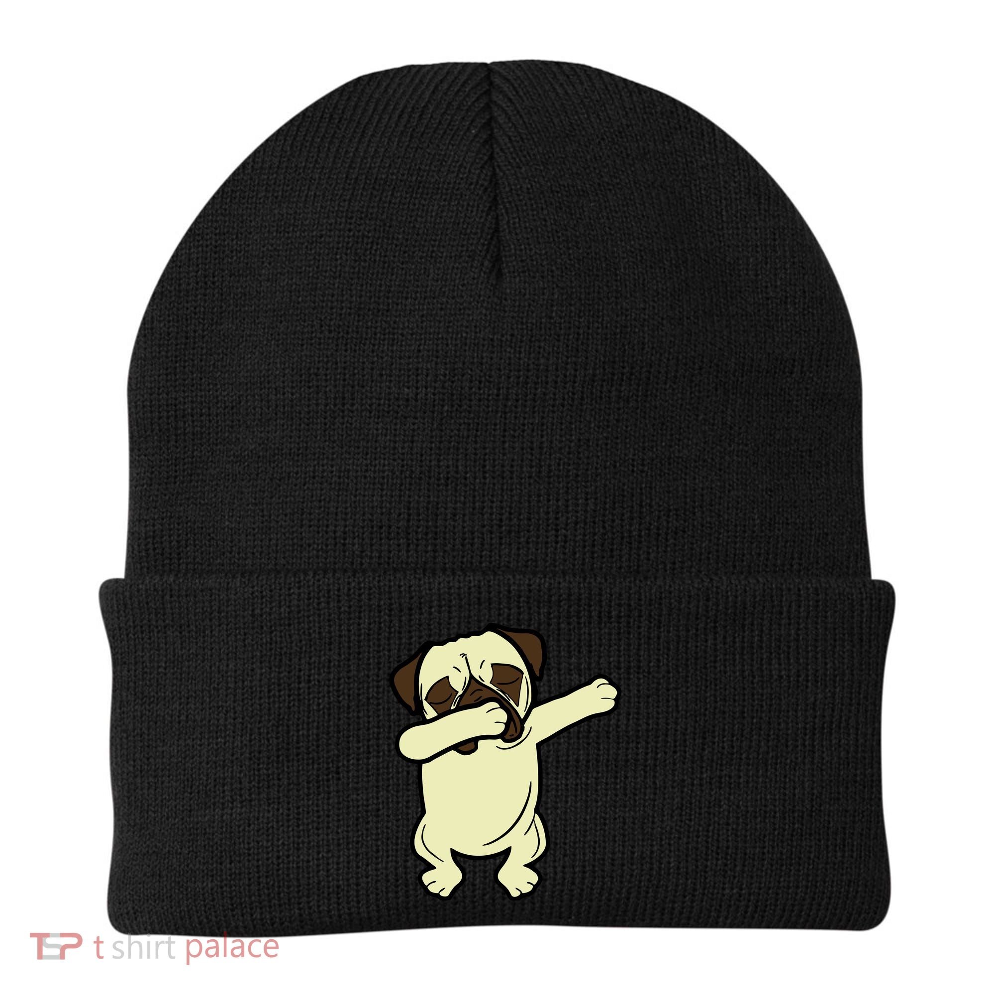 Dabbing Pug Doing the Dab Beanie