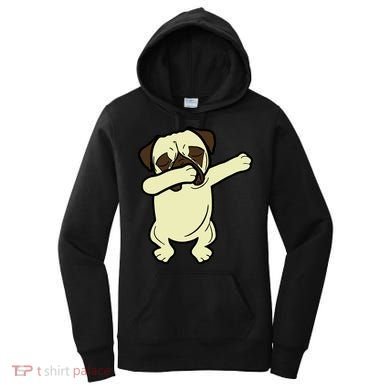 Dabbing Pug Doing the Dab Women's Hoodie