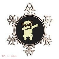 Dabbing Pug Doing the Dab Ornament thumb 0