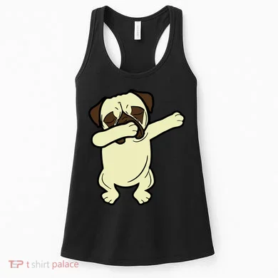Dabbing Pug Doing the Dab Women's Tank Top