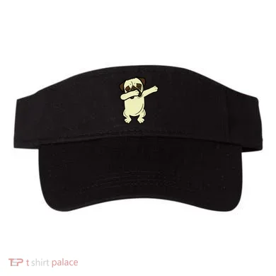 Dabbing Pug Doing the Dab Visor