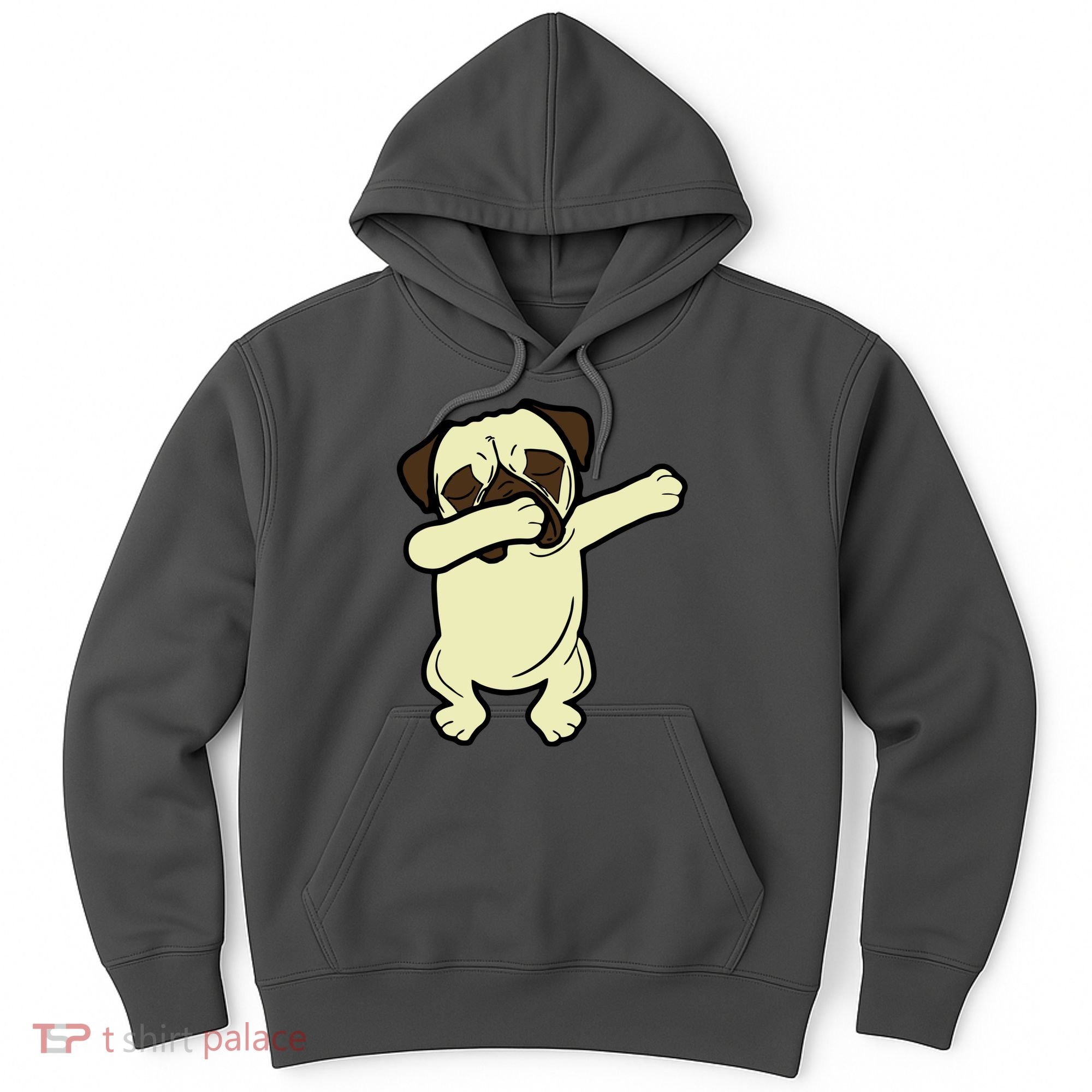 Dabbing Pug Doing the Dab Hoodie